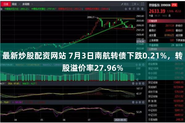 最新炒股配资网站 7月3日南航转债下跌0.21%，转股溢价率27.96%